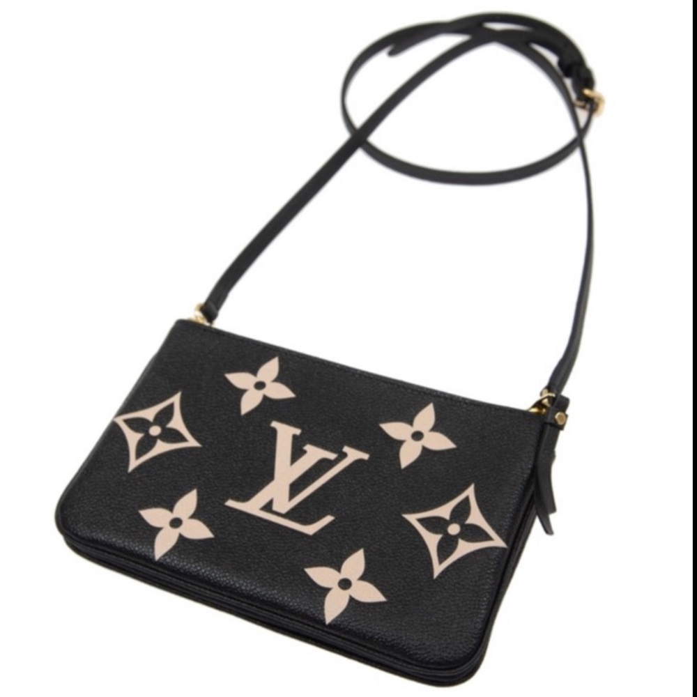 👑✅PRICE FIRM✅AUTHENTIC Louis Vuitton Bicolor Double Zip - Picture 14 of 17